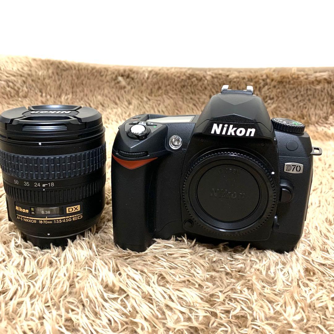 【美品】Nikon D70 18-70mm レンズキット 箱付属品完備