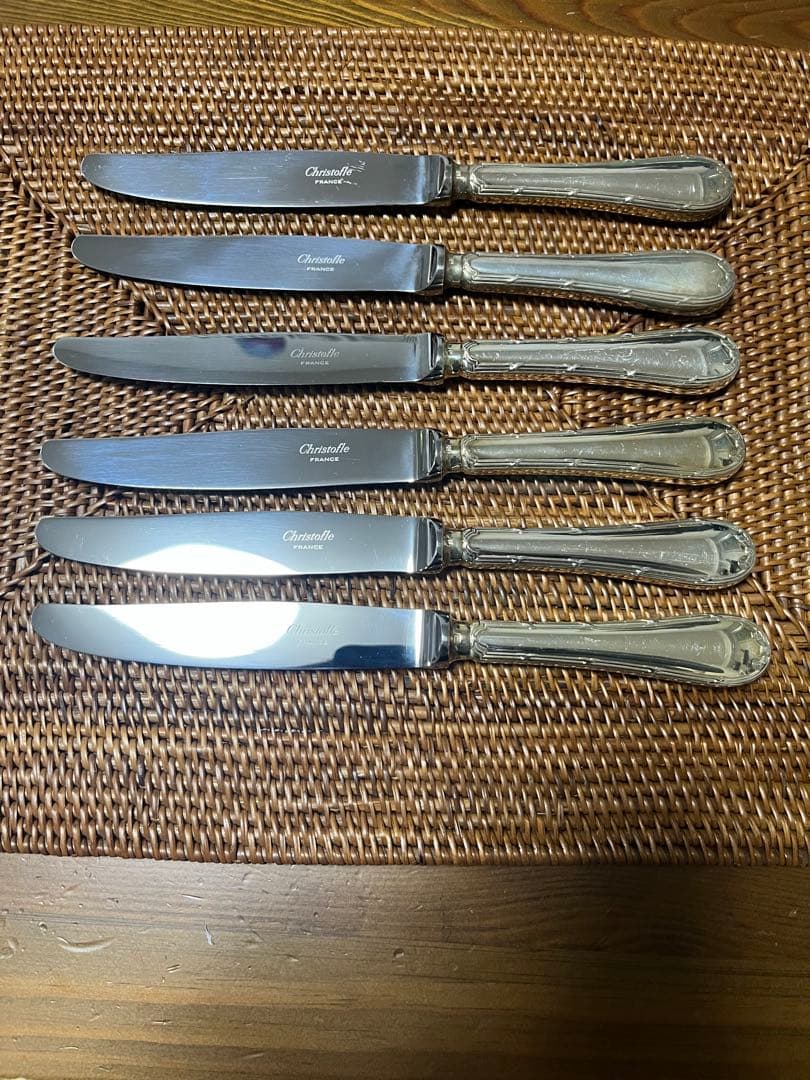 【本日最終出品日】クリストフル　 Christofleナイフ　6点セット
