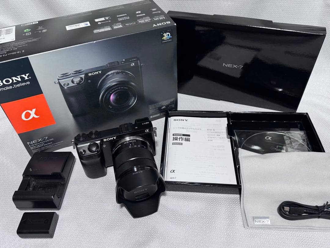 ★動作品・実用品★SONY NEX-7 ズームレンズセット