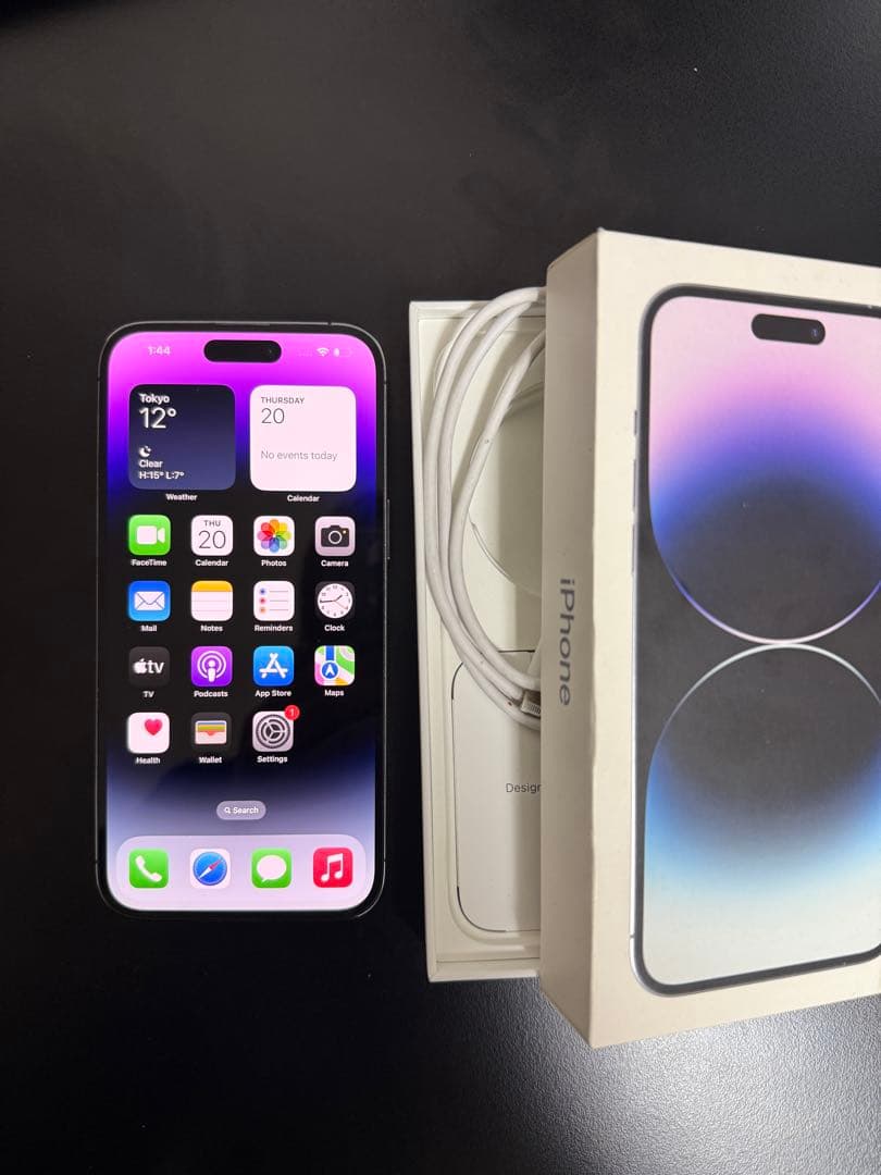 Apple iPhone 14 Pro Maxディープパープル 本体