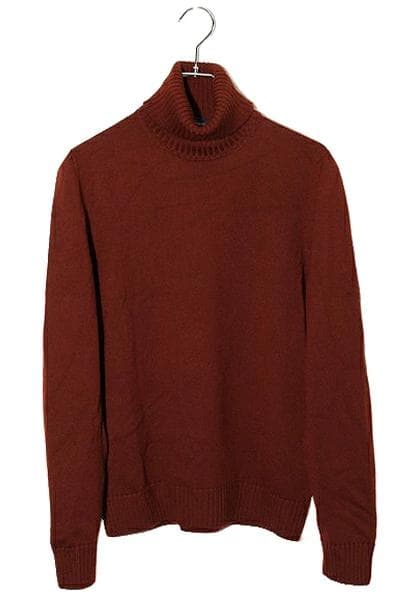 ドルモア エクストラファイン メリノウール タートルネック ニット