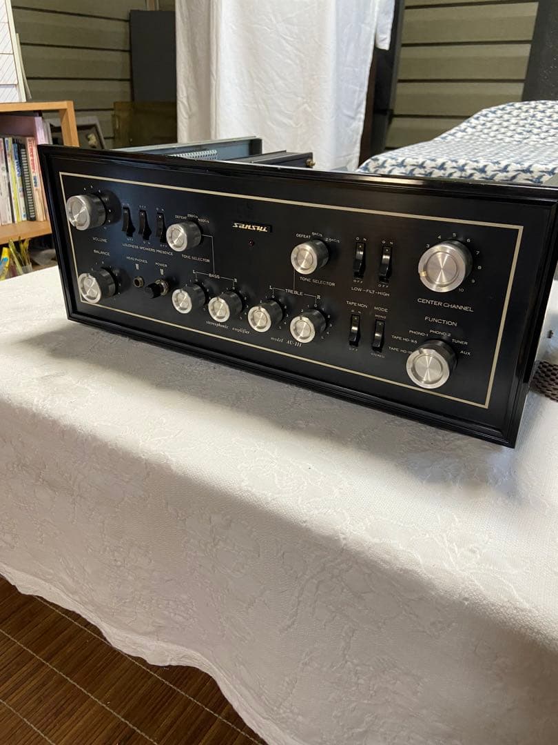 サンス　銘機 AU111 管球プリメインアンプ　動作品使用中