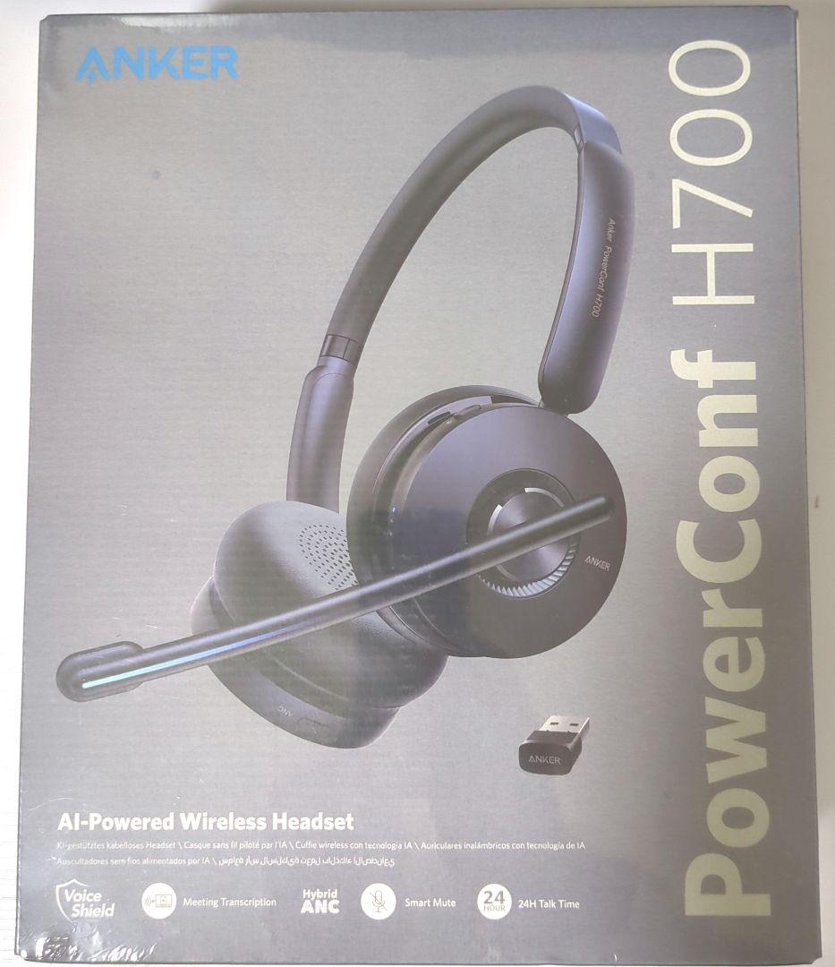 【新品未開封】Anker PowerConf H700 ワイヤレスヘッドセット