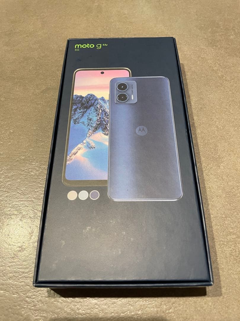 最終値下げ！！新品未使用ケース付き！Motorola moto g 53y 5G