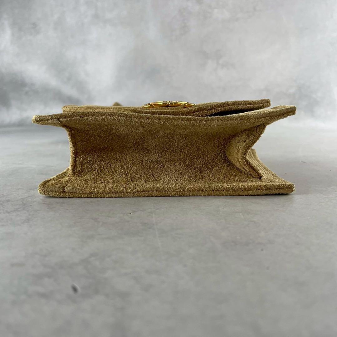 超希少 美品✨LOEWE 2wayミニウエストバッグ アナグラム スエード 総柄