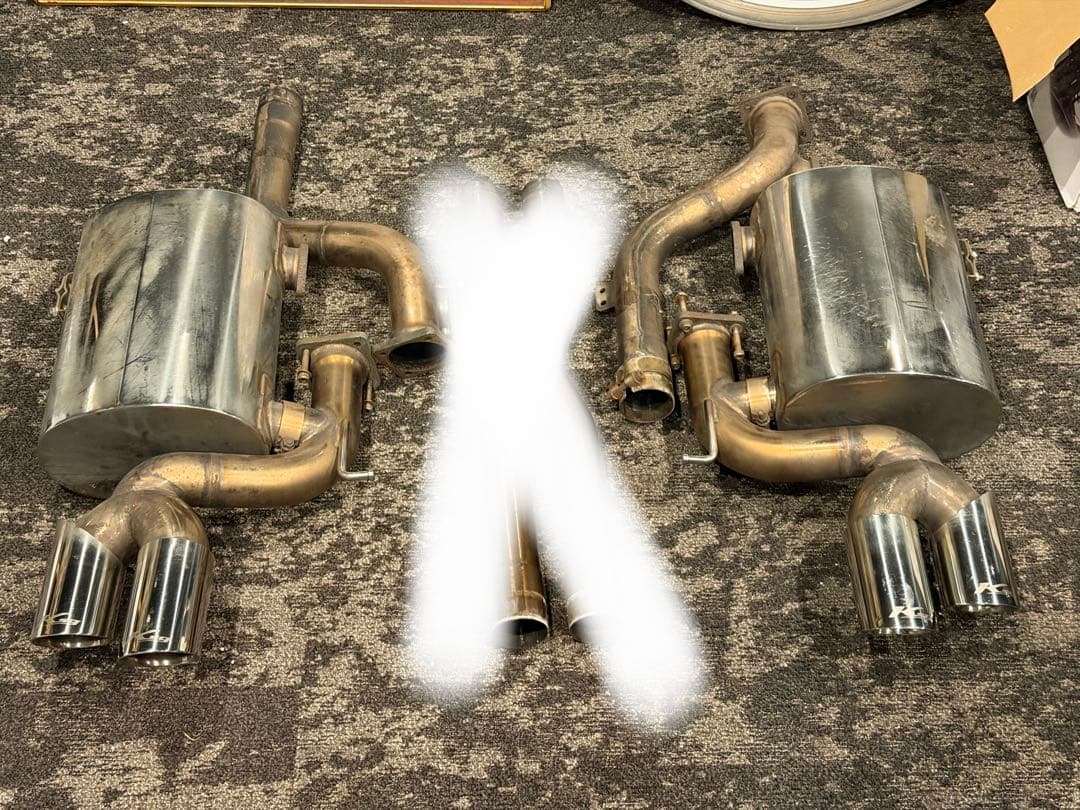 KSG ステンレス デュアルテールエンドマフラー