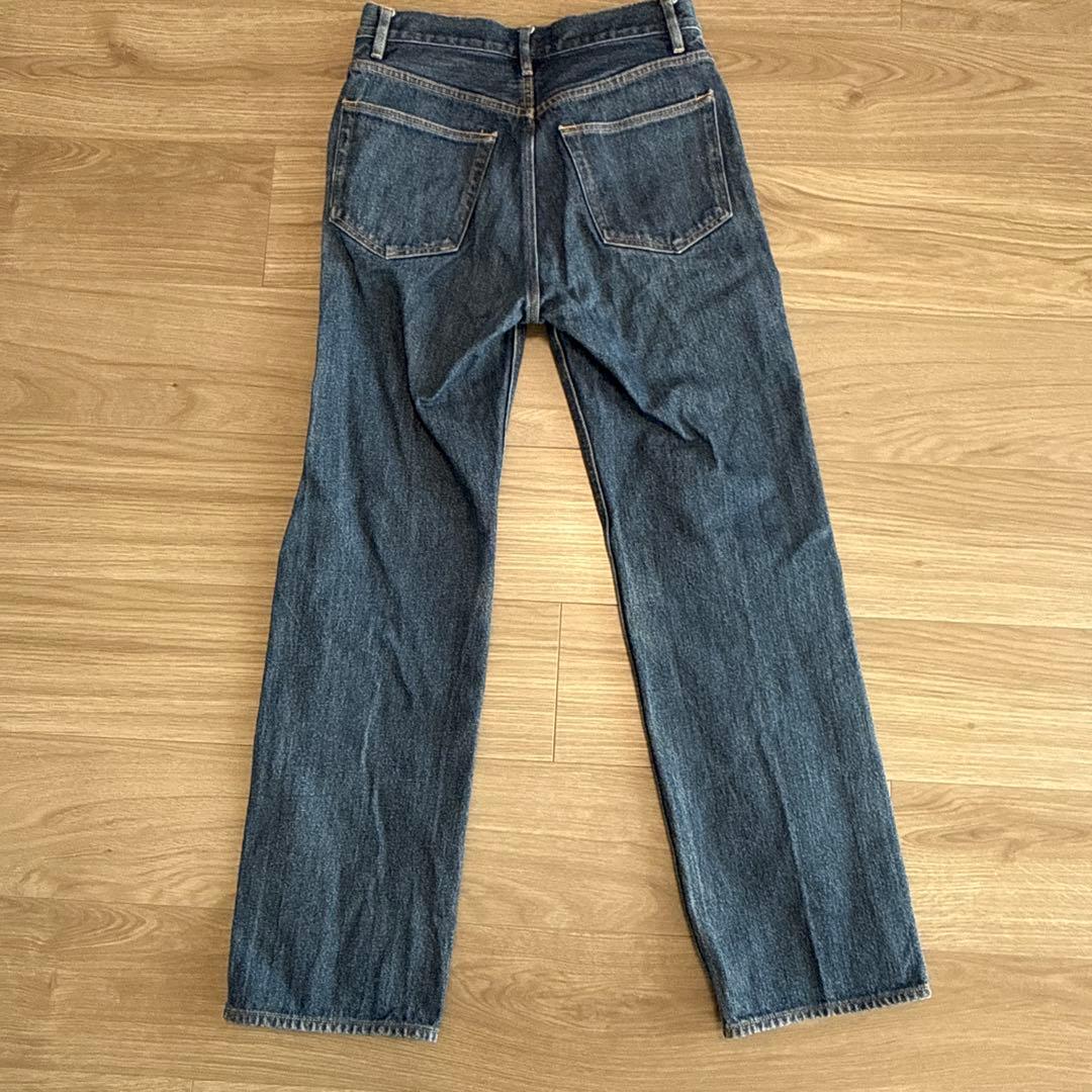 AURALEE オーラリー ハードツイスト デニム 5 ポケットパンツ 25