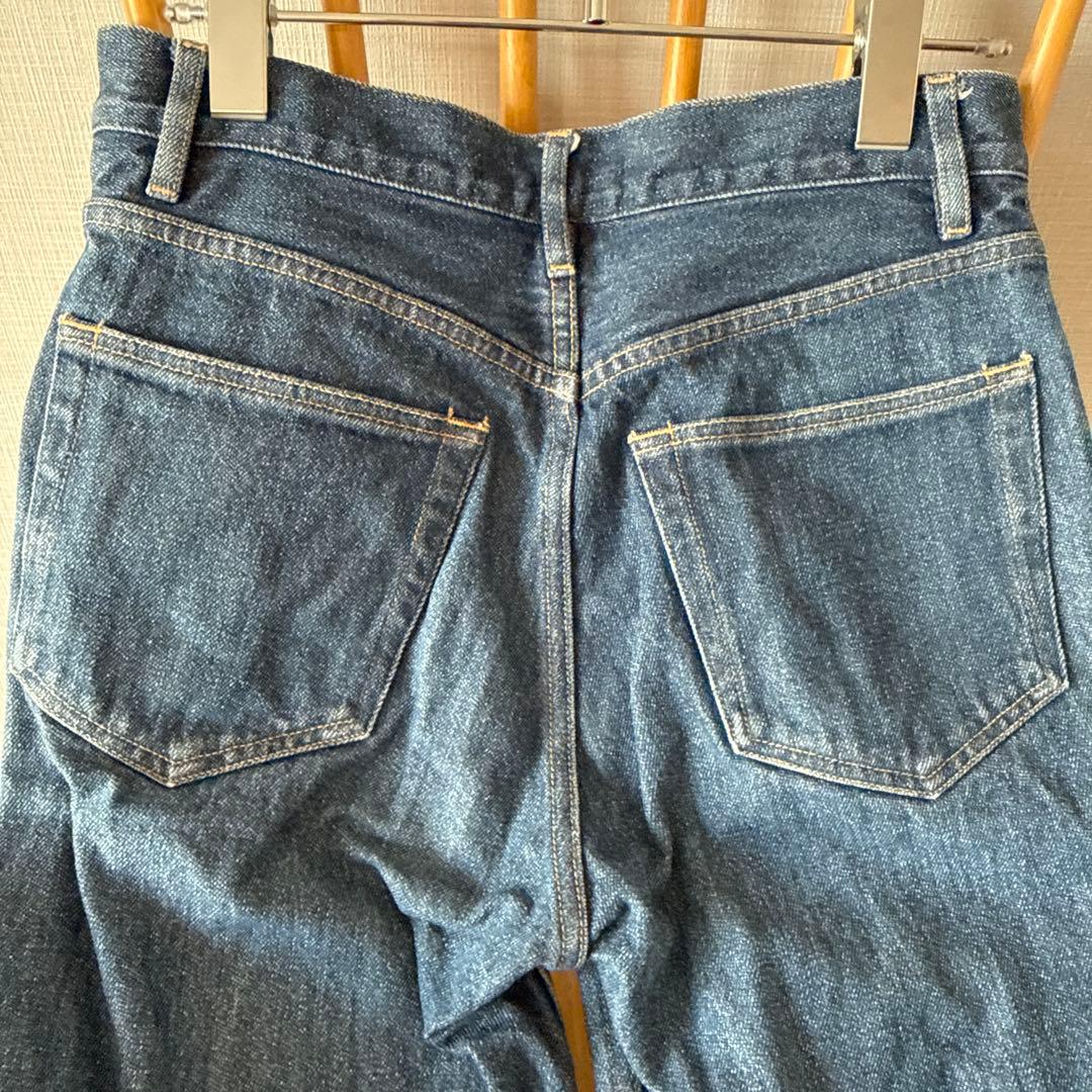 AURALEE オーラリー ハードツイスト デニム 5 ポケットパンツ 25