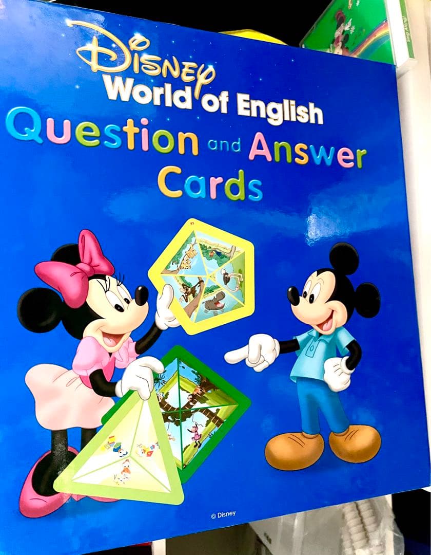《新品未使用》クエスチョンカード DWE ディズニー英語システム