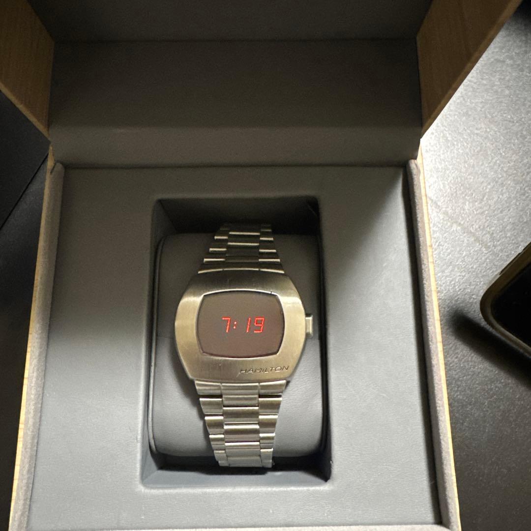 HAMILTON デジタル腕時計 シルバー
