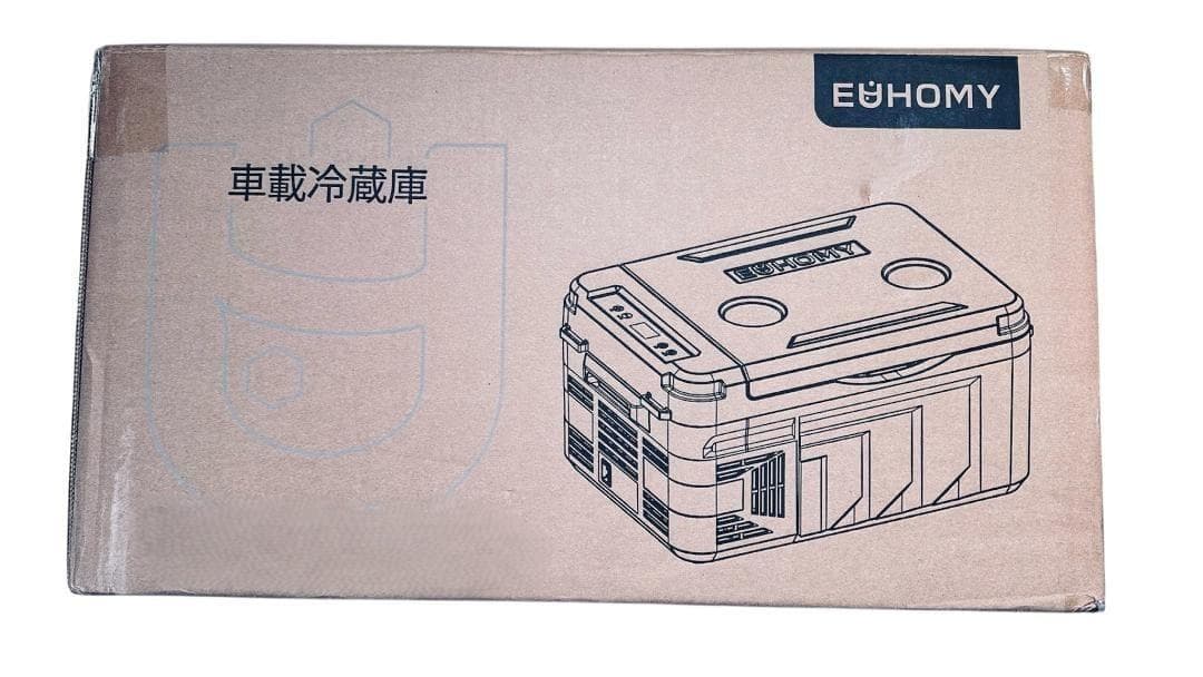 新品　EUHOMY コンプレッサー式　3Way電源対応　急速冷凍冷蔵庫 訳アリ