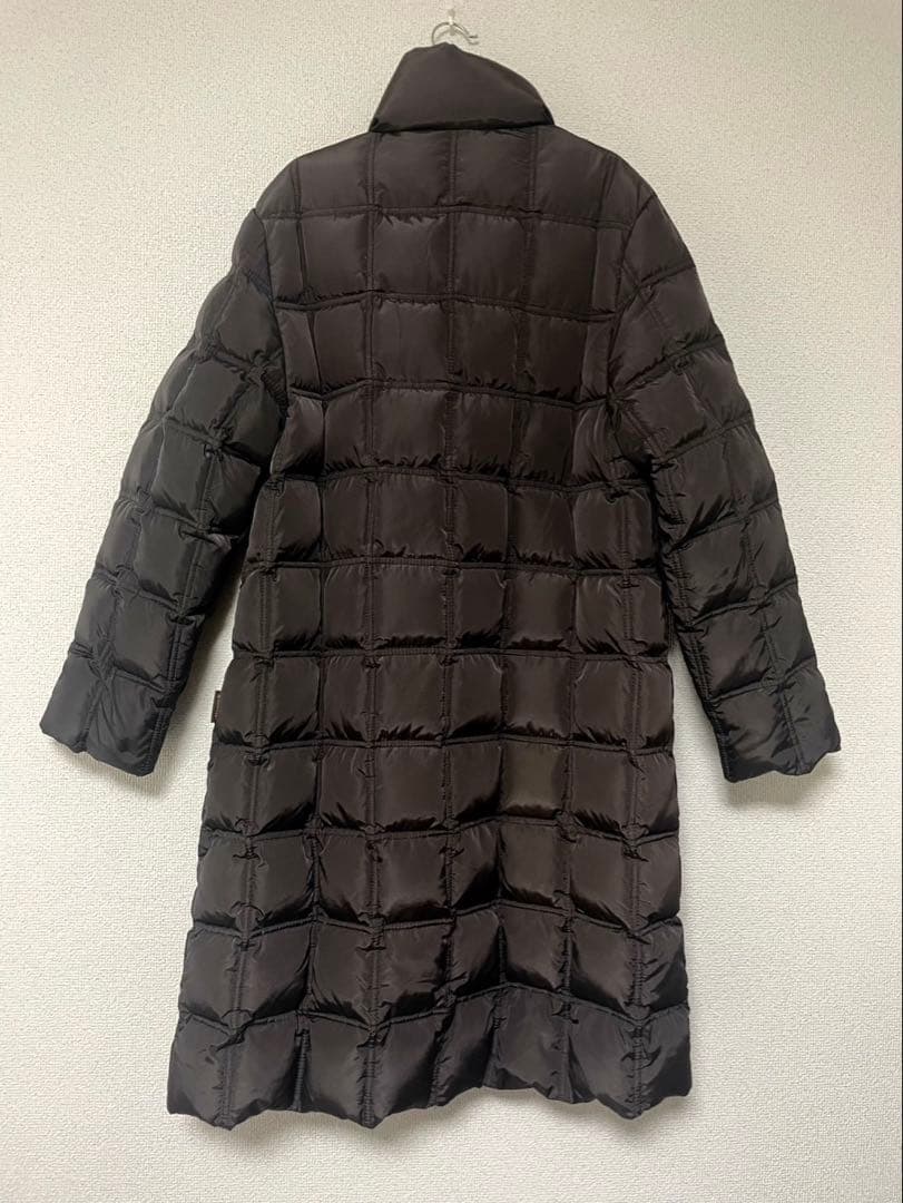 美品 モンクレール ダウンコート ロングダウンジャケット レディース M