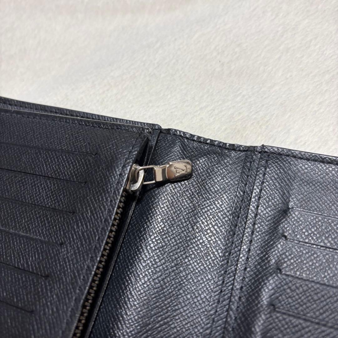 ルイヴィトン ポルトフォイユ・ブラザ・タイガ 長財布 ブラック 正規品