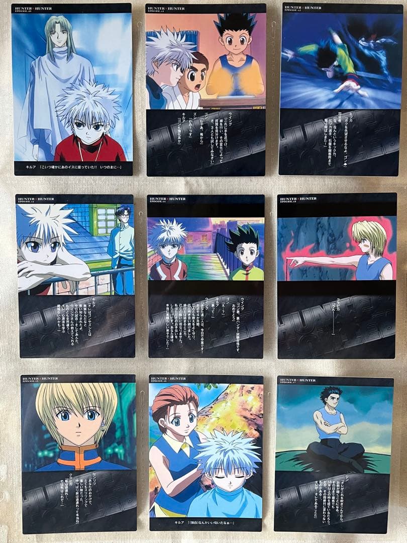 HUNTER×HUNTER カードダスマスターズ フルコンプ級 バインダー付き