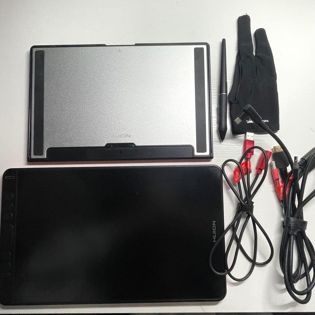 HUION 液晶ペンタブレット Kamvas 12,11.6インチ,スタンド付き