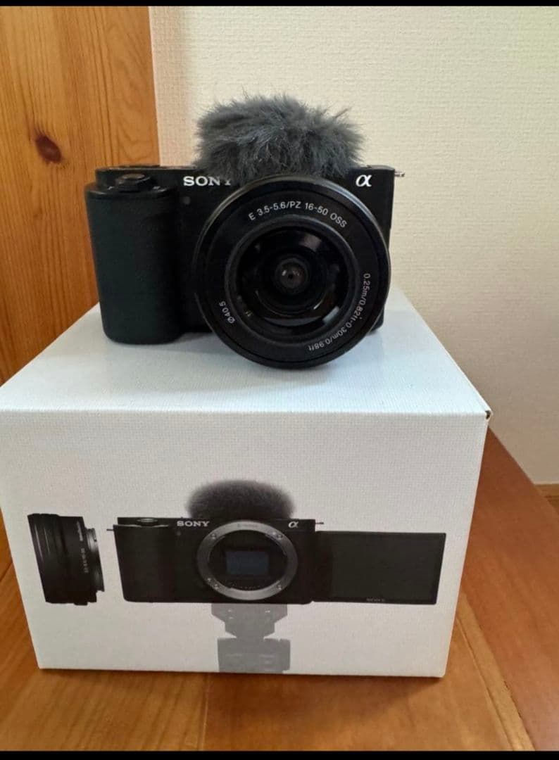 Sony ZV-E10 ミラーレス一眼 + 16-50mm レンズ付き 動作良好