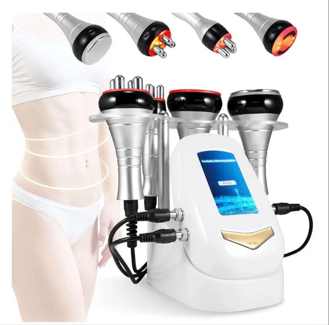 4in1 40kHzキャビテーション RFラジオ波 LED複合美容機 痩身機器
