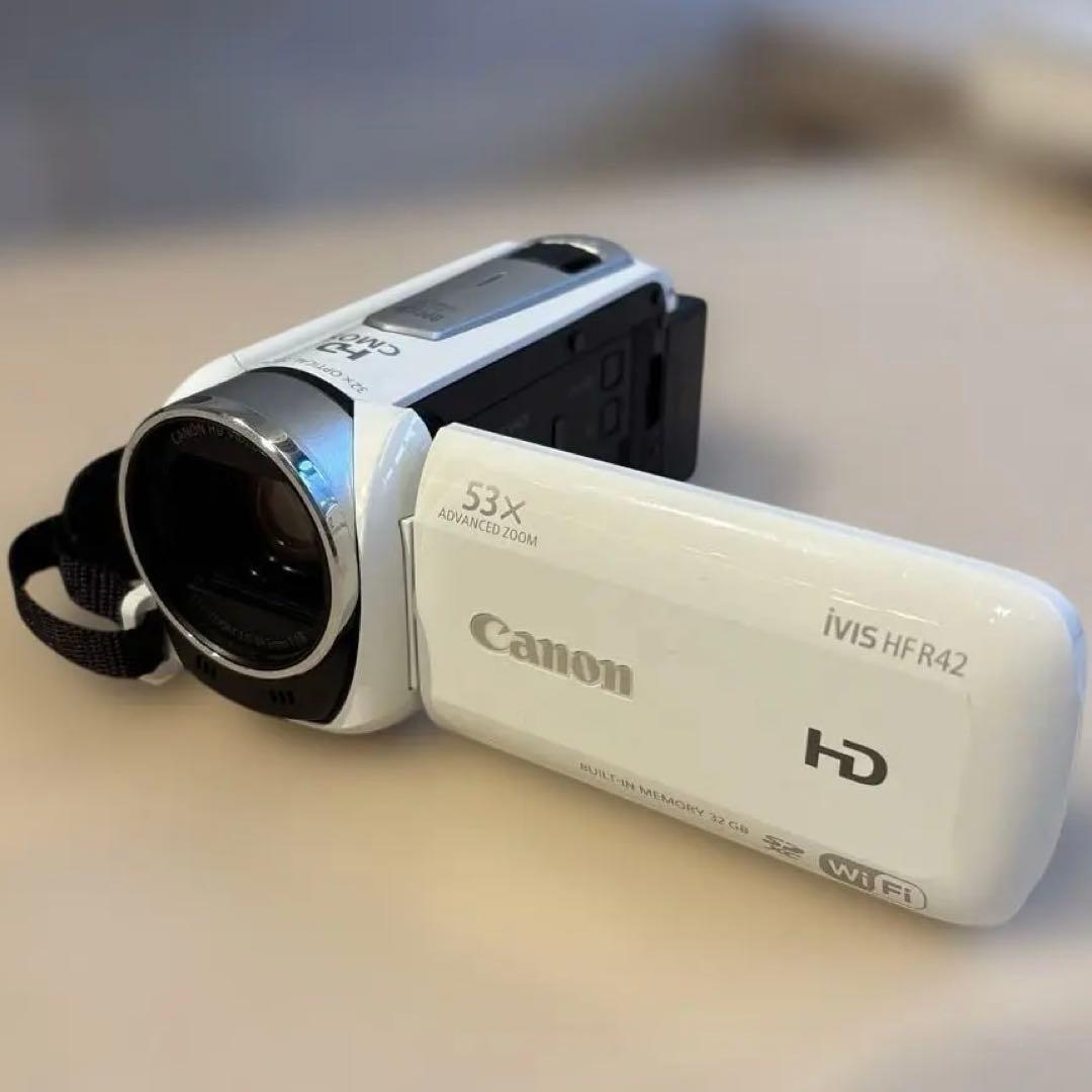 Canon IVIS HF R42 ビデオカメラ 本体　充電器　バッテリー