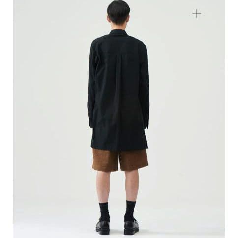 BED J.W. FORD　Bow Collar Shirts 2 BLACK