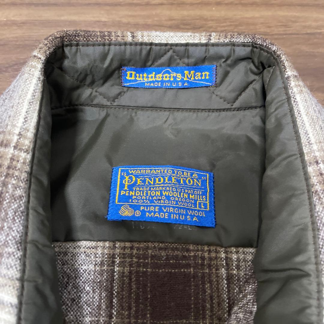 pendleton オンブレ　シャツ