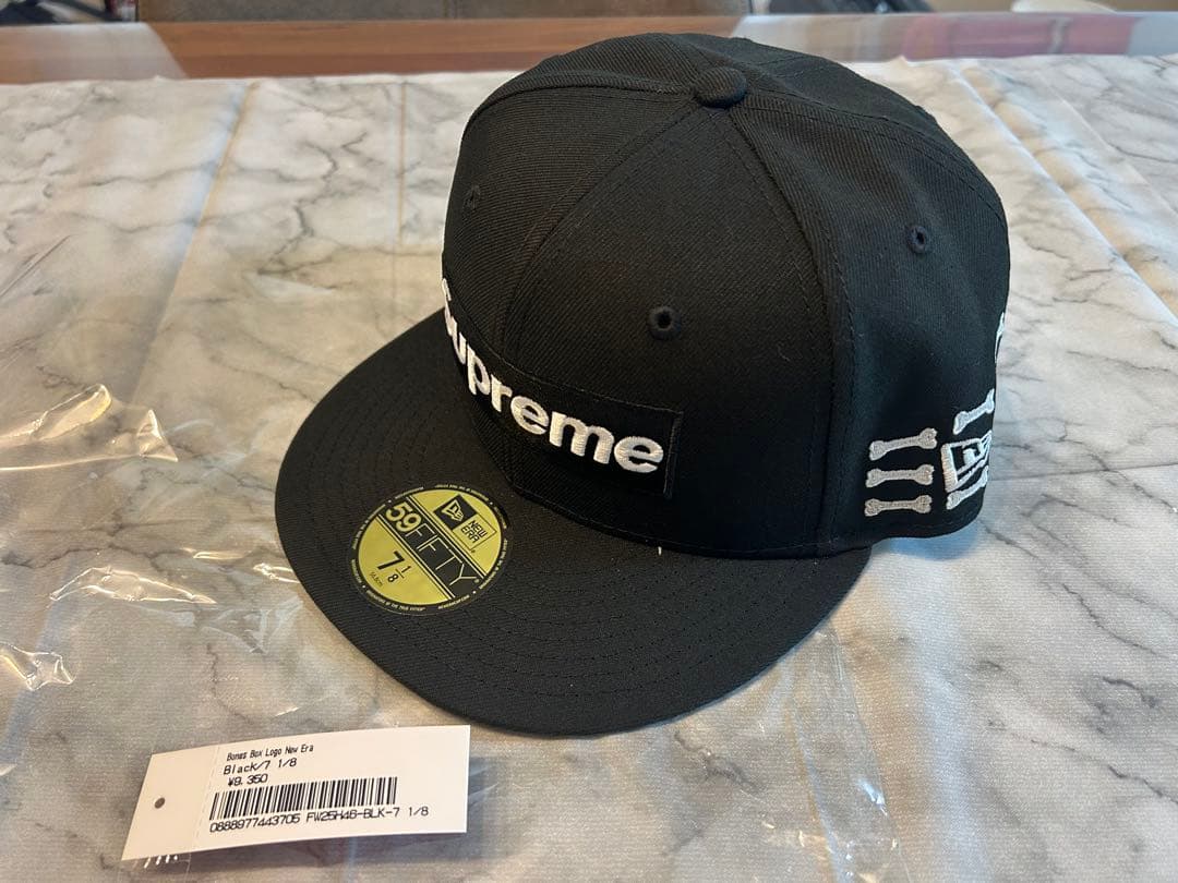 Supreme ブラック ベースボールキャップ 25 新品未使用