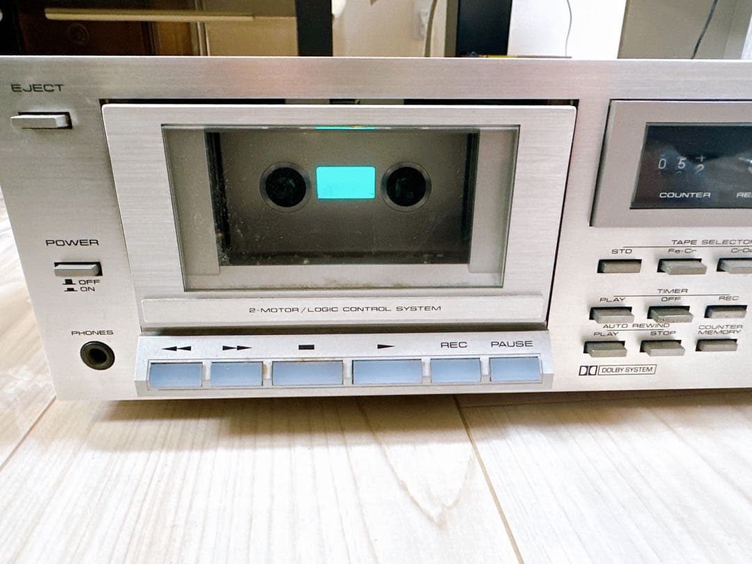 パイオニアステレオカセットデッキ「CT-520」　ジャンク品