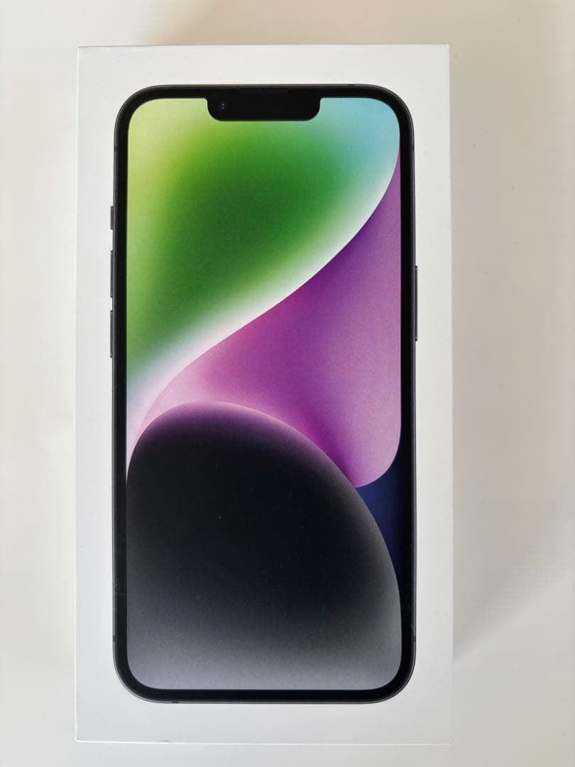 [新品　未開封] iPhone 14 128GB (ガラスフィルム2枚付)