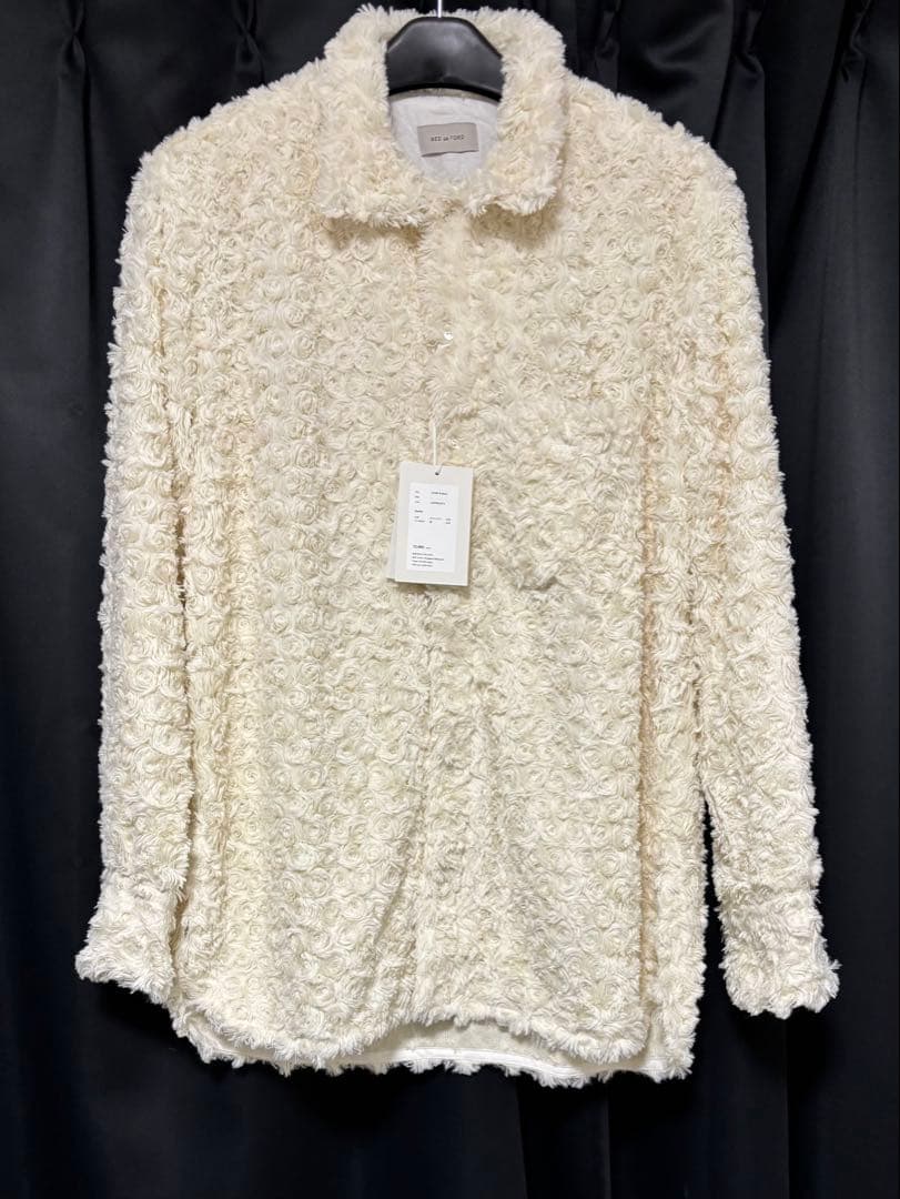 【定価52,800円】ベッドフォード　フラワーシャツ　サイズ1