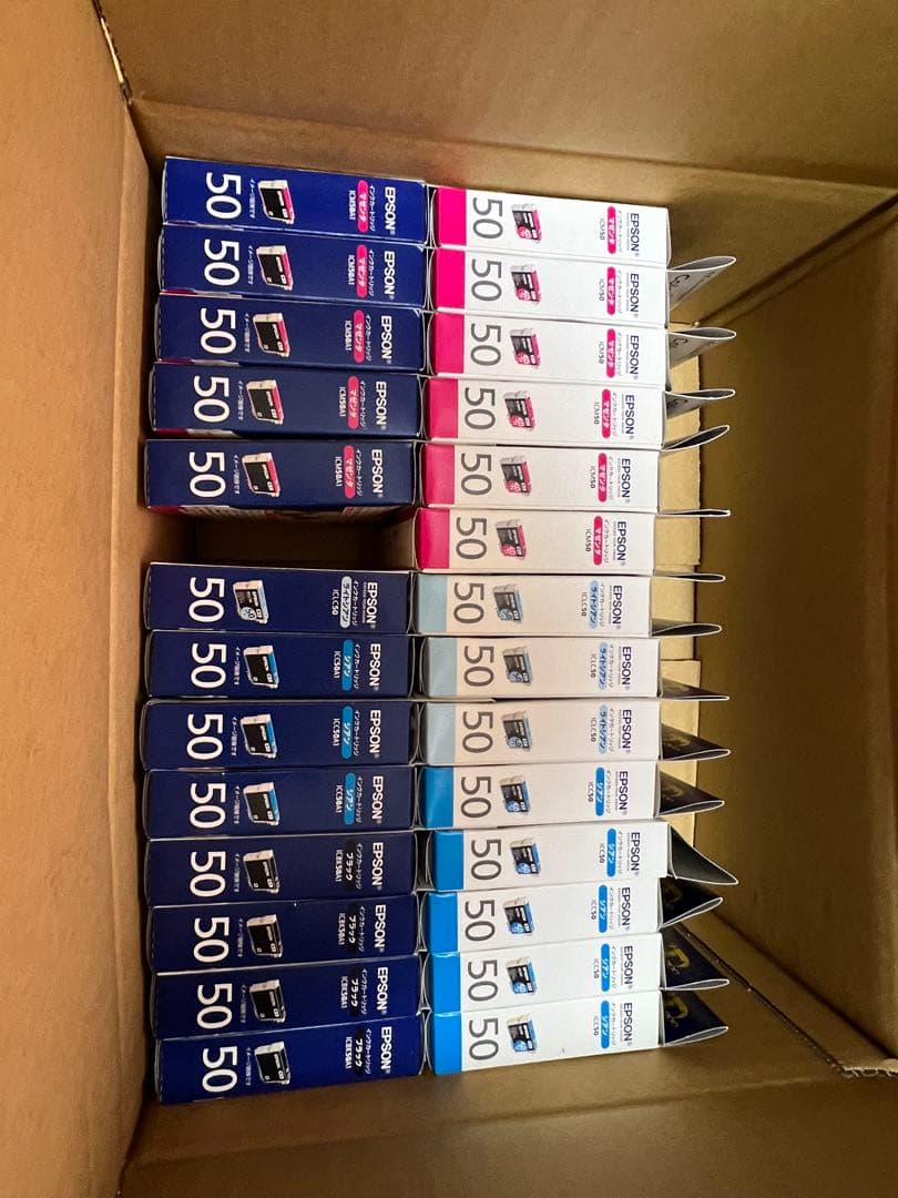 EPSON エプソン 純正インク IC50 / IC50A まとめ売り（計56本