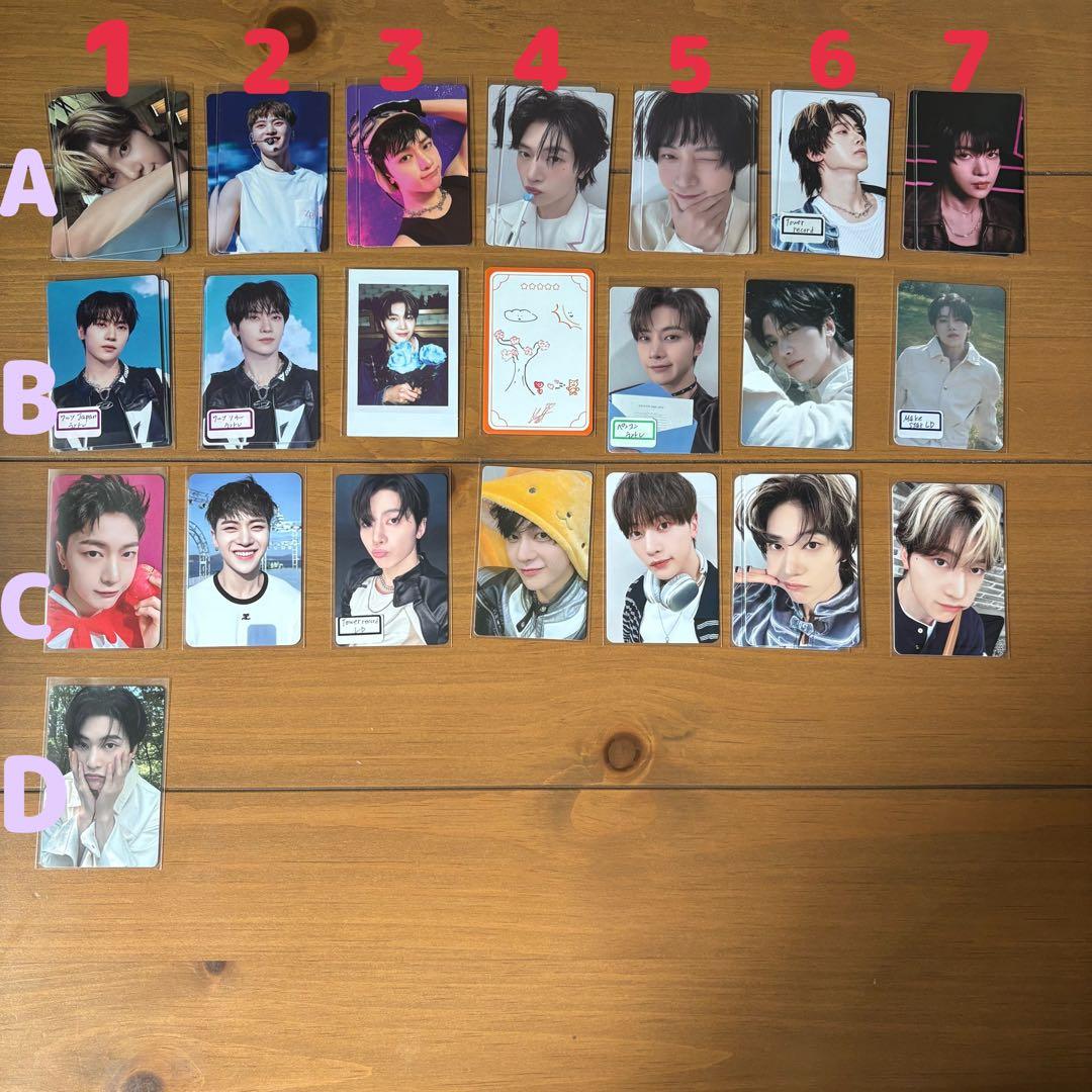 zb1 マシュー メテュ 特典 POPUP 封入 まとめ売り