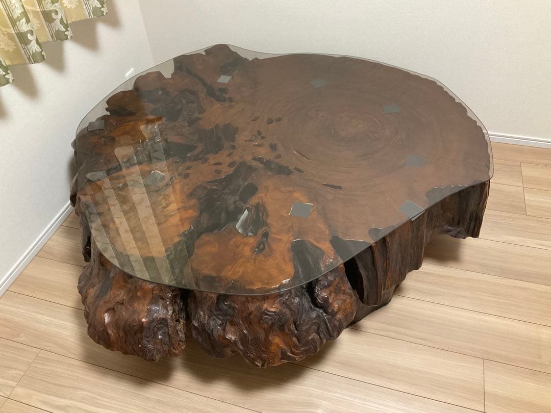 世界遺産の屋久杉テーブル　再値下げ(最終)