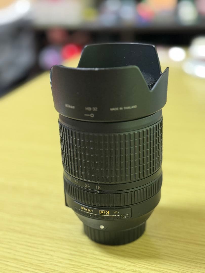 Nikon DX VR 18-140mmズームレンズ