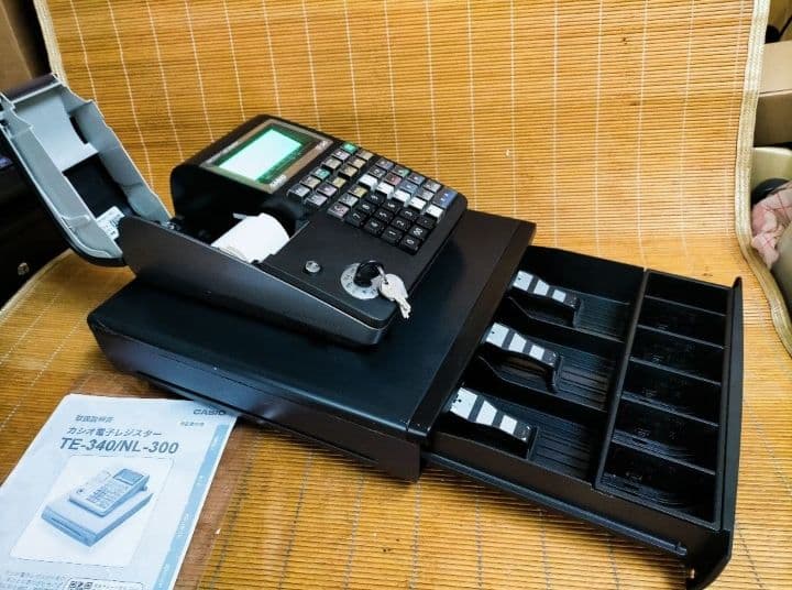 カシオレジスター　TE-340/NL300　フル設定無料　900040
