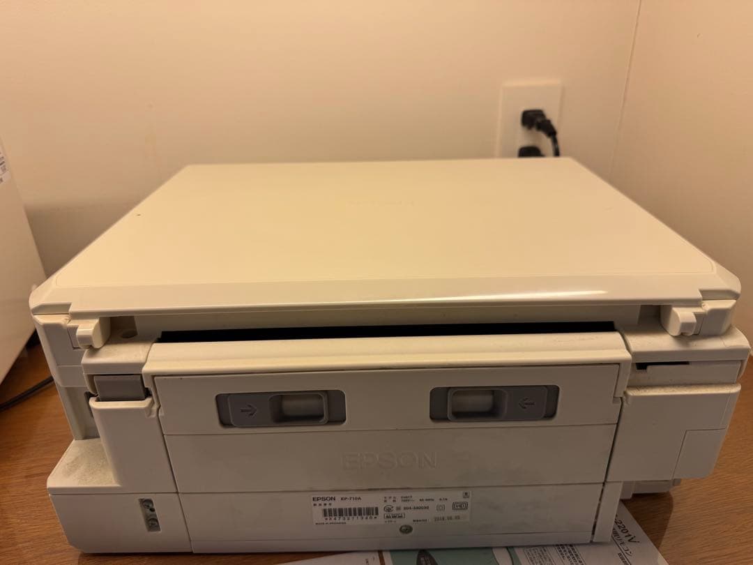 EPSONインクジェットプリンター　EP-710Aジャンク品
