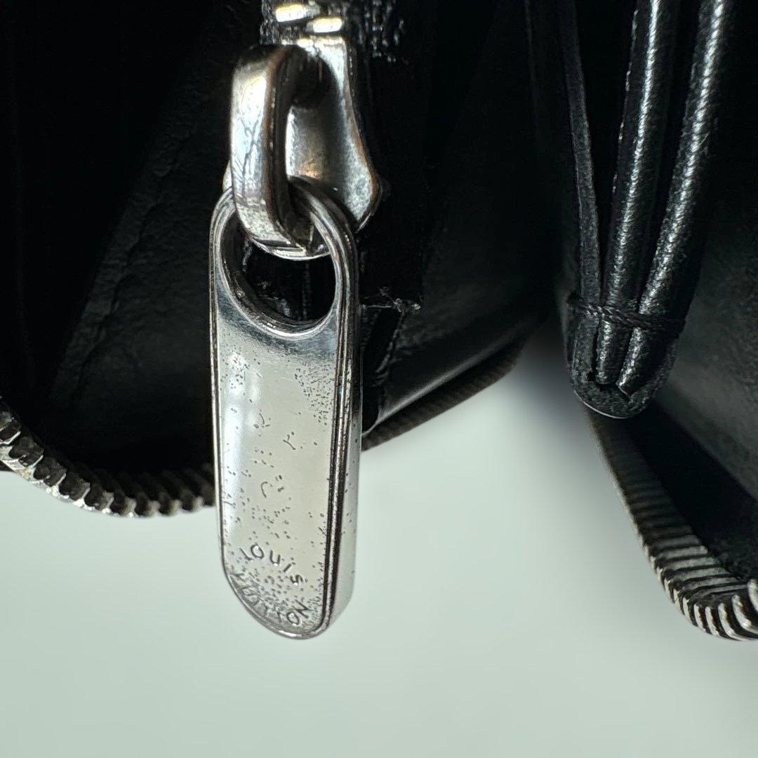 ルイヴィトン　長財布　マヒナ　ブラック