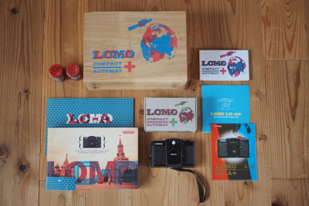 LOMO ロモ LC-A＋ 木箱セット 説明書有り