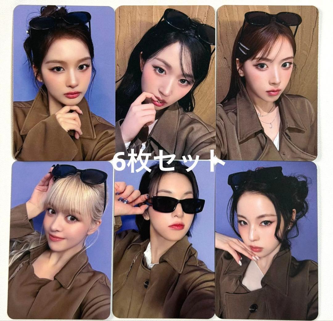 NMIXX 1st makestar 限定 サングラス トレカ 6枚セット