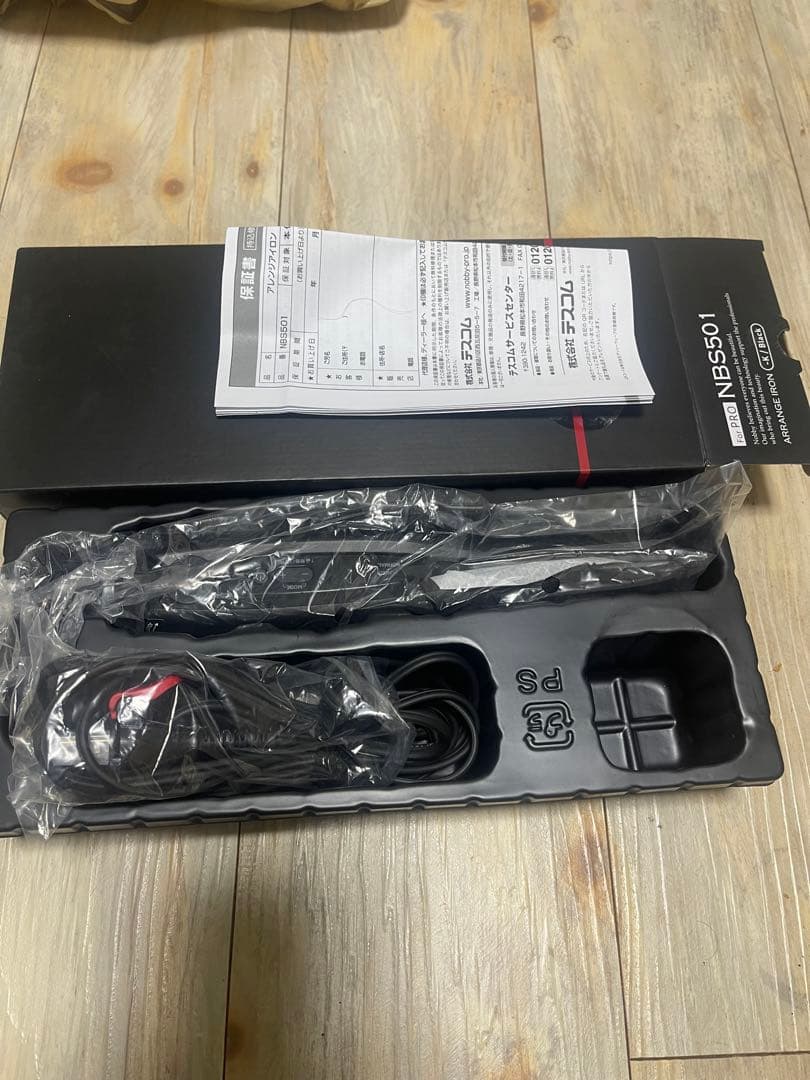 Nobby NB501 ストレートヘアアイロン ブラック