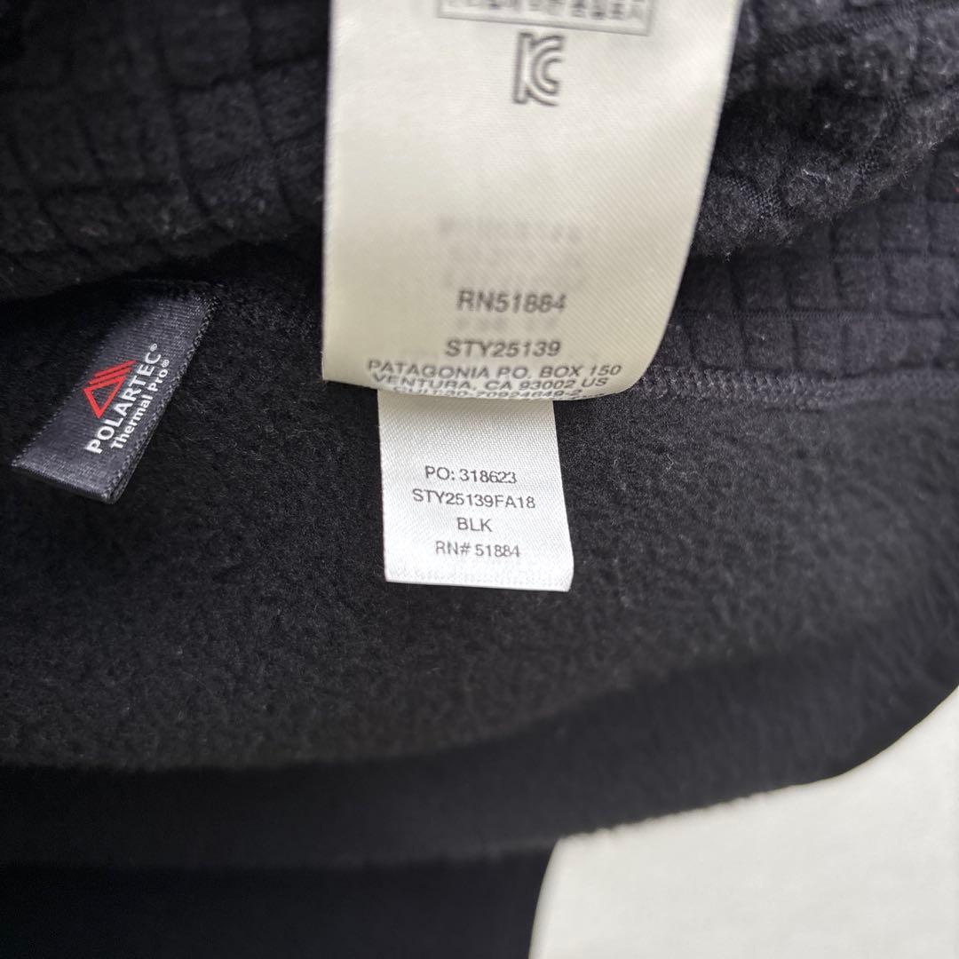 Patagonia R2フリースジャケット 黒 25139FA18