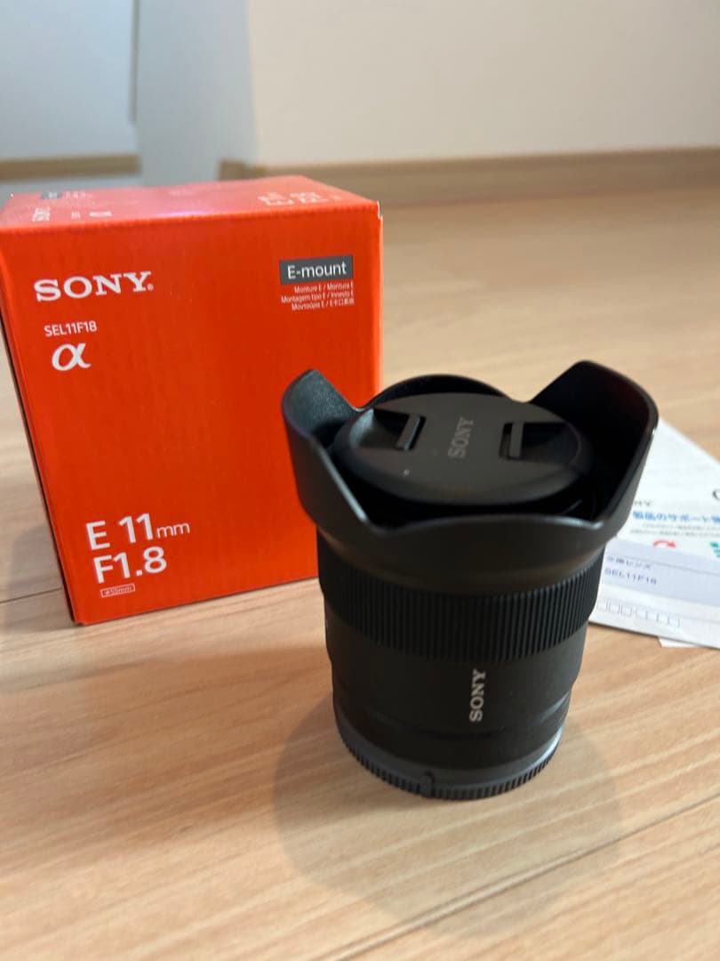 レンズ(単焦点) SONY E11mmF1.8 E-mount SEL11F18