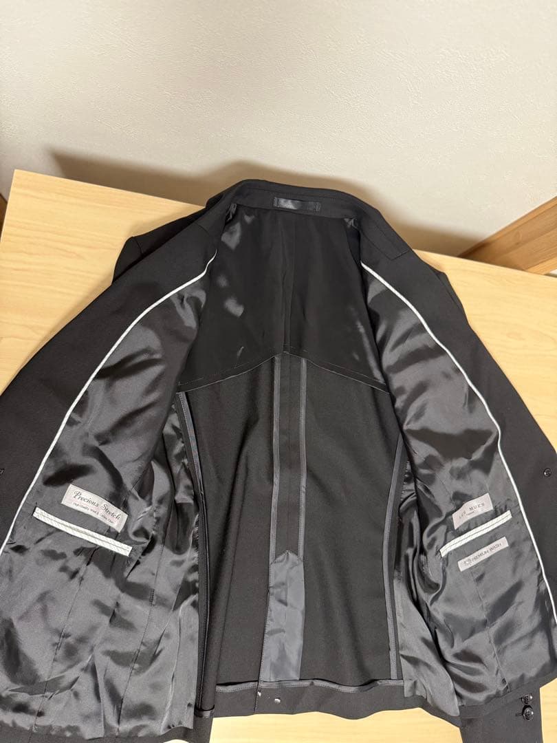 未使用品　タグ付き　アオキ　パンツスーツセットアップ　ブラック　11 M 高機能