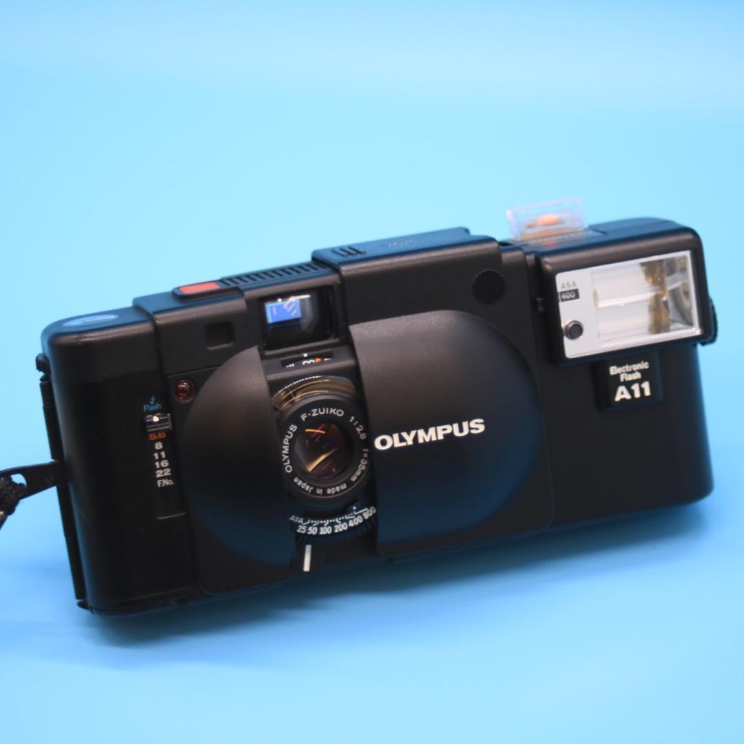 ❁極美品❁オリンパス OLYMPUS XA + A11 フィルムカメラ