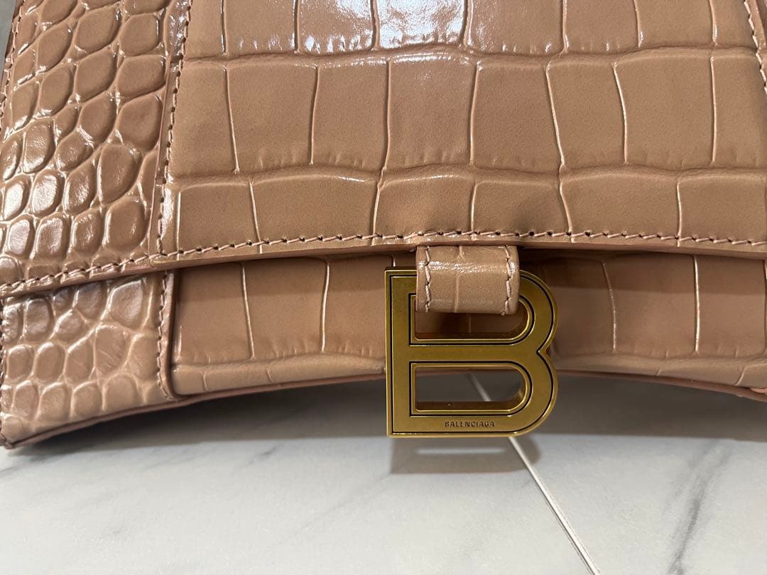 【極美品】BALENCIAGA HOUR GLASS トップハンドル SMALL