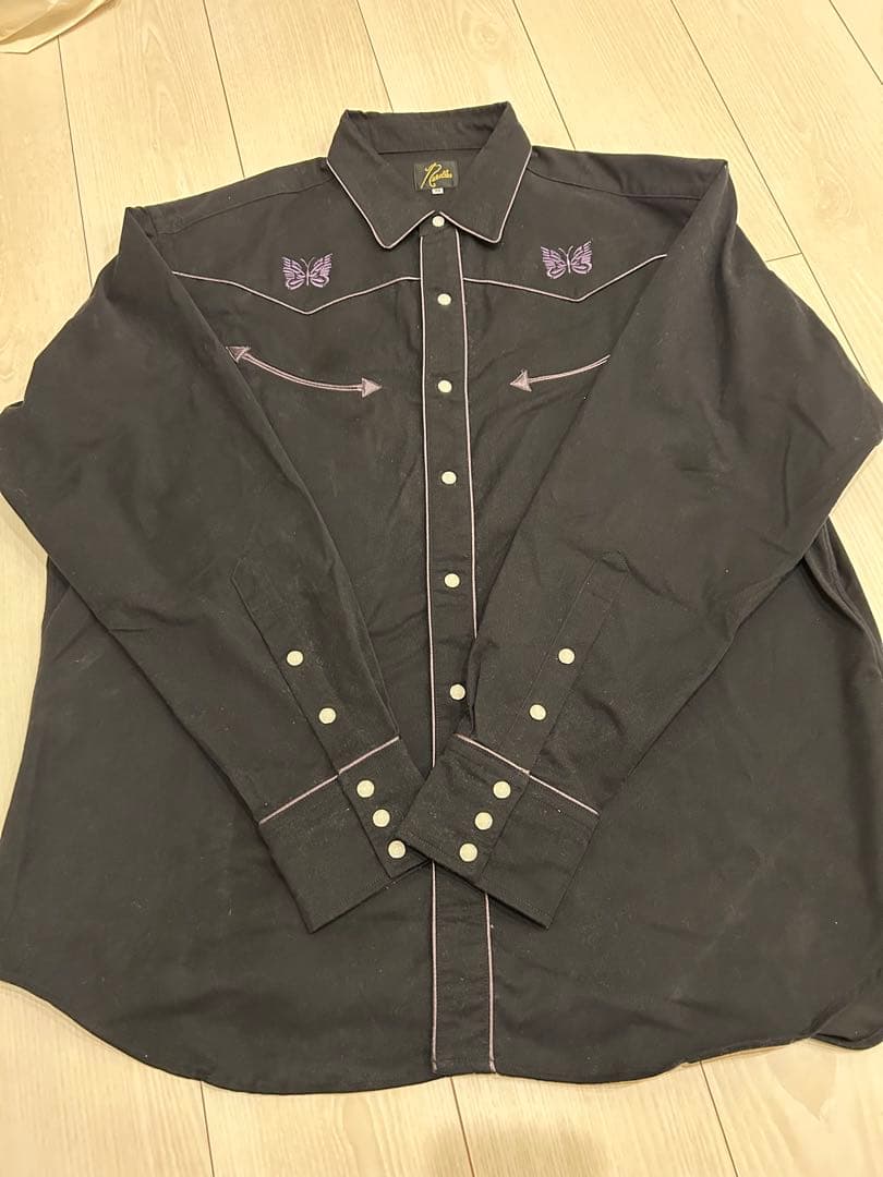 needles シャツ