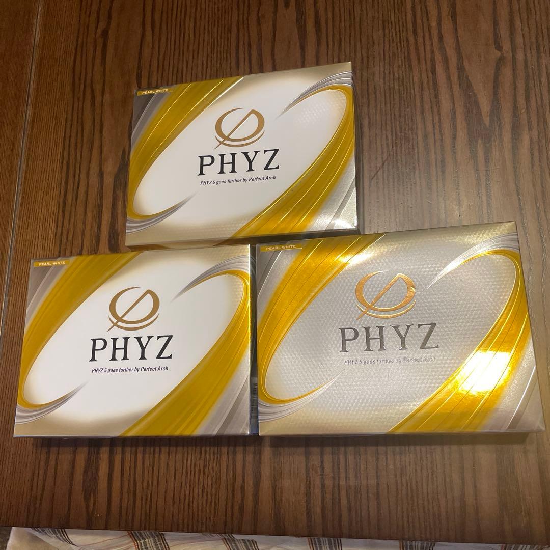 ゴルフボール PHYZ ファイズ パールホワイト P9GX