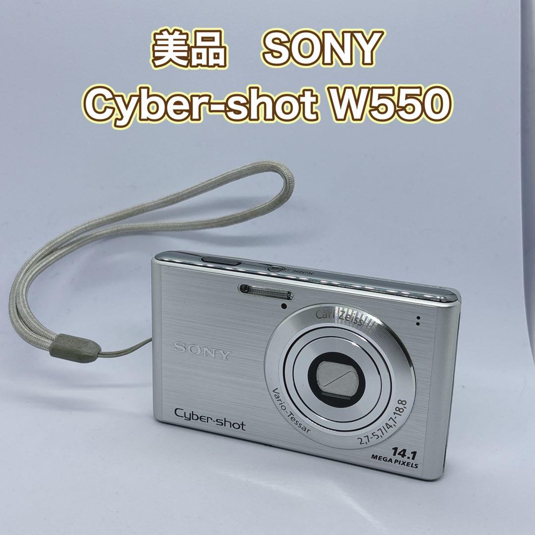 美品　SONY Cyber-shot DSC-W550 動作品