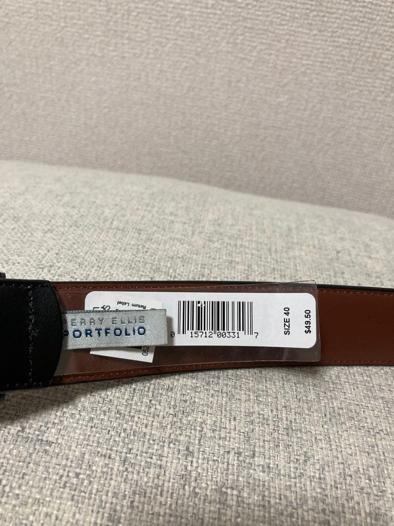 ペリーエリス　ブラック　ベルト