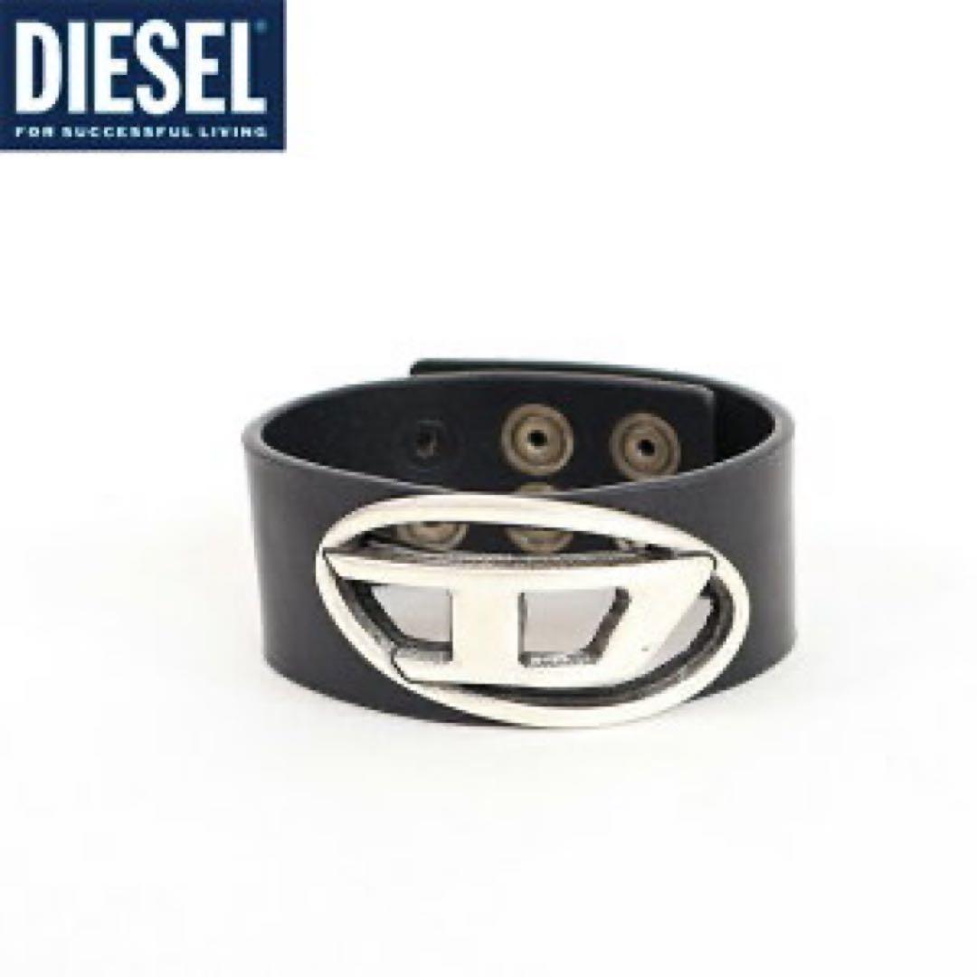 DIESEL ブラック ブレスレット 新品タグ付き