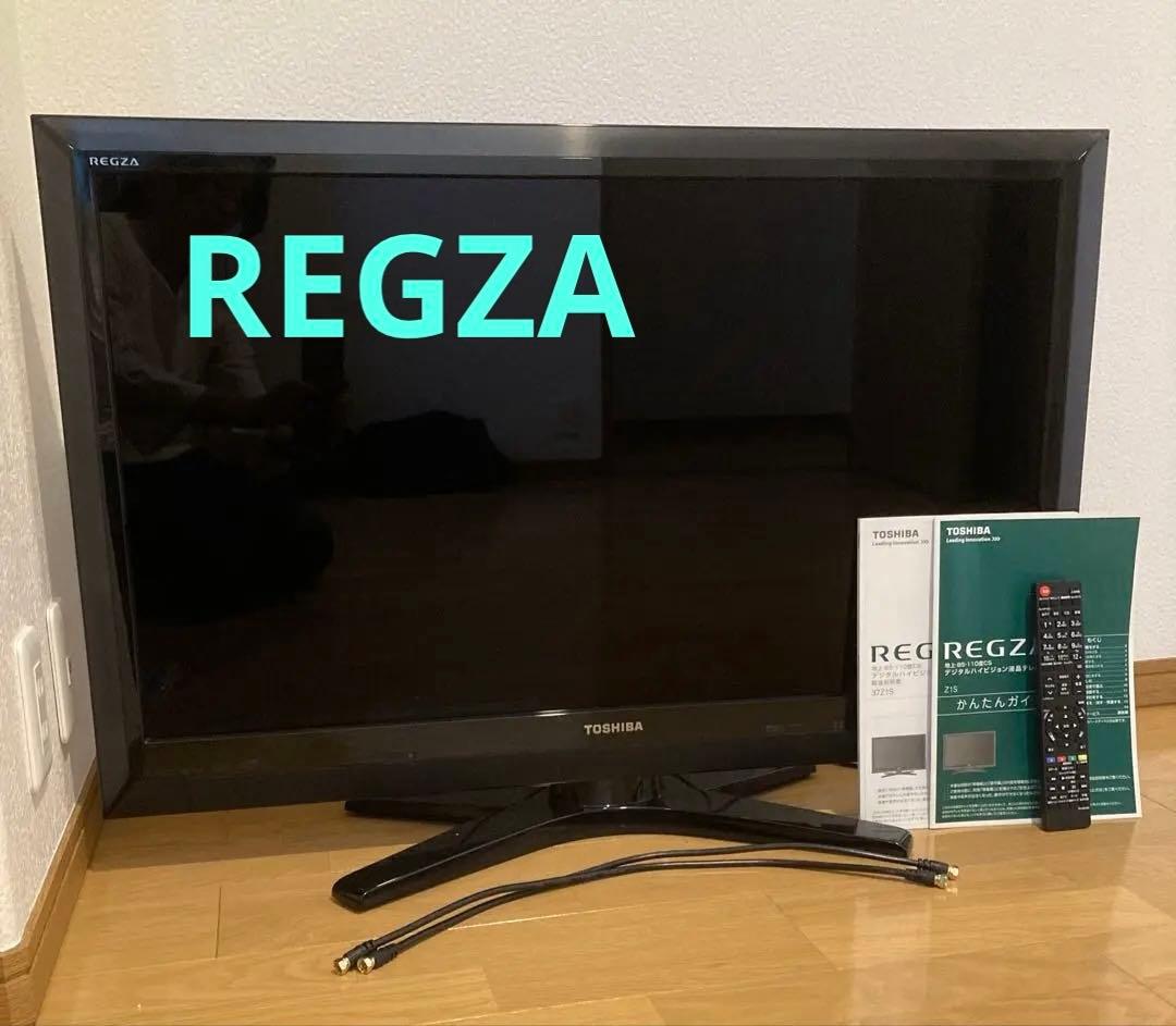 東芝REGZA 37型液晶テレビ 37Z1S リモコン.ケーブル.説明書付　美品
