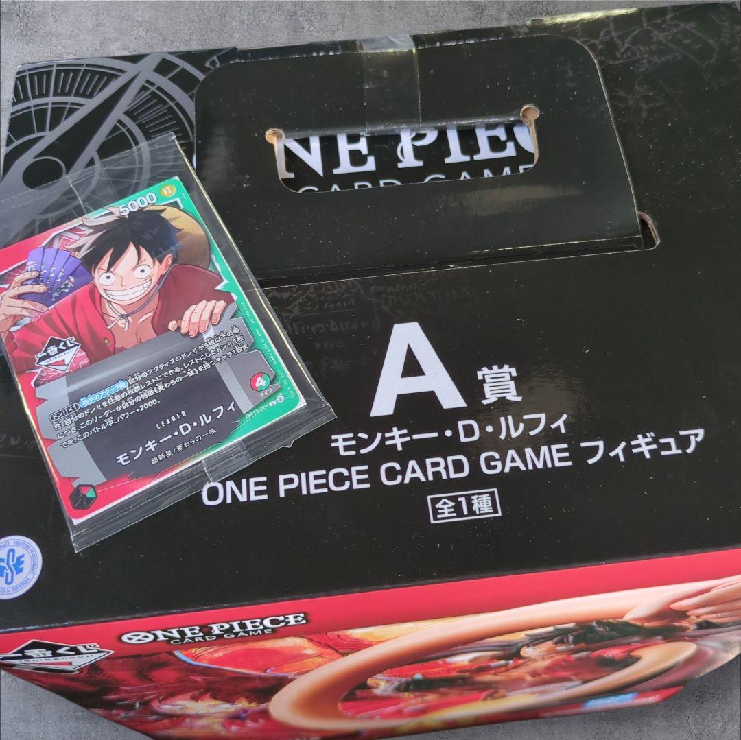 ONE PIECE CARD GAME A賞 フィギュア ＆プロモカード1枚